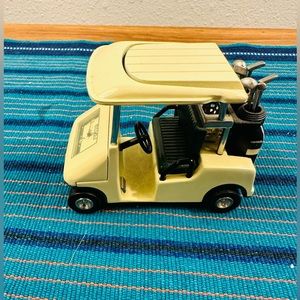 Limited Edition Relic Golf Cart Desk clock